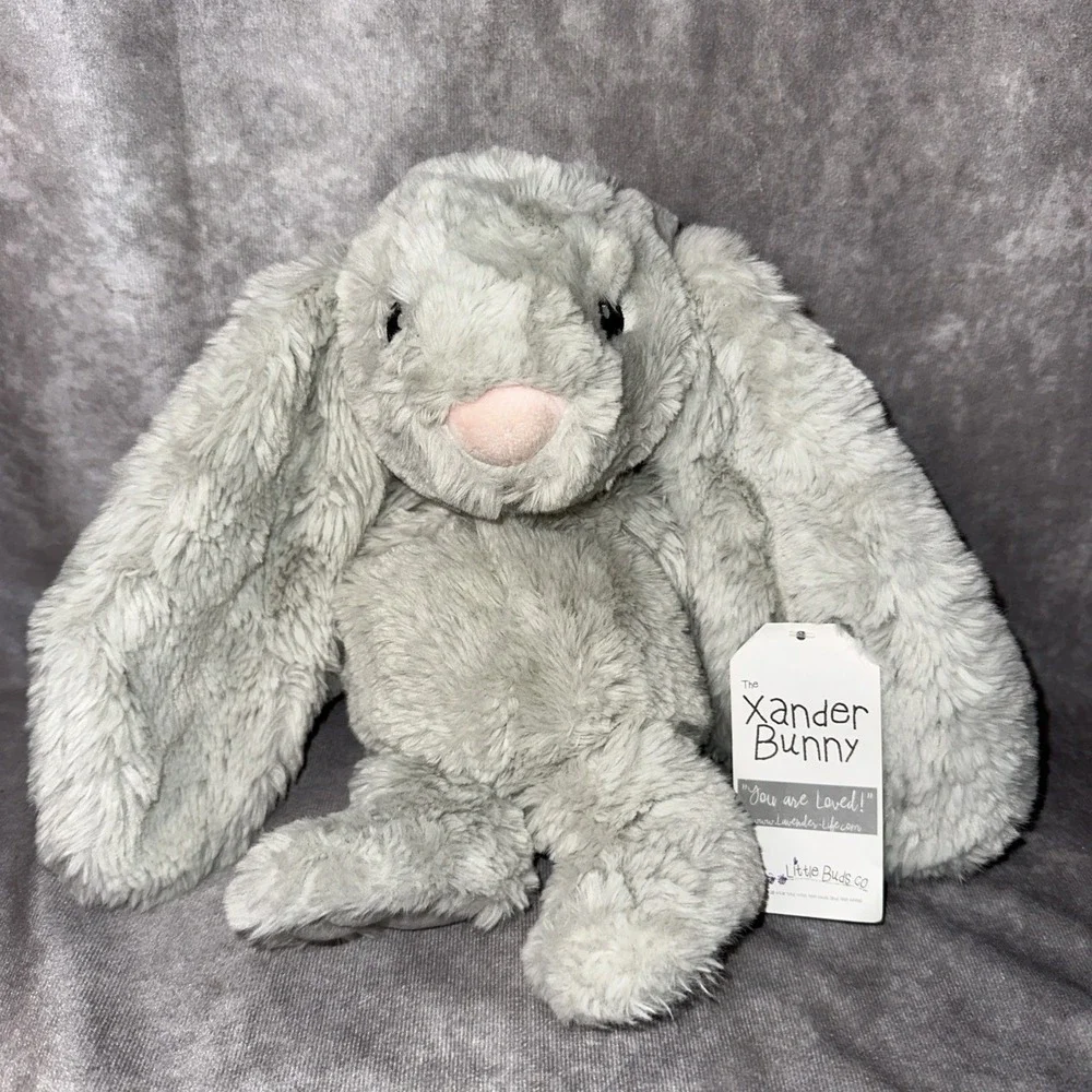 New Lavender Life Xander Bunny - Super-Soft, Lavender Therapy Stuffed Bunny